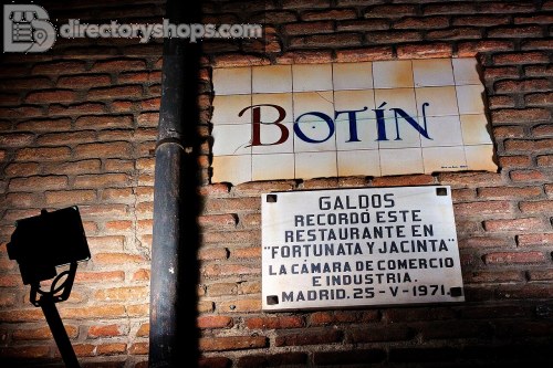 Restaurante Botín Madrid, Spain